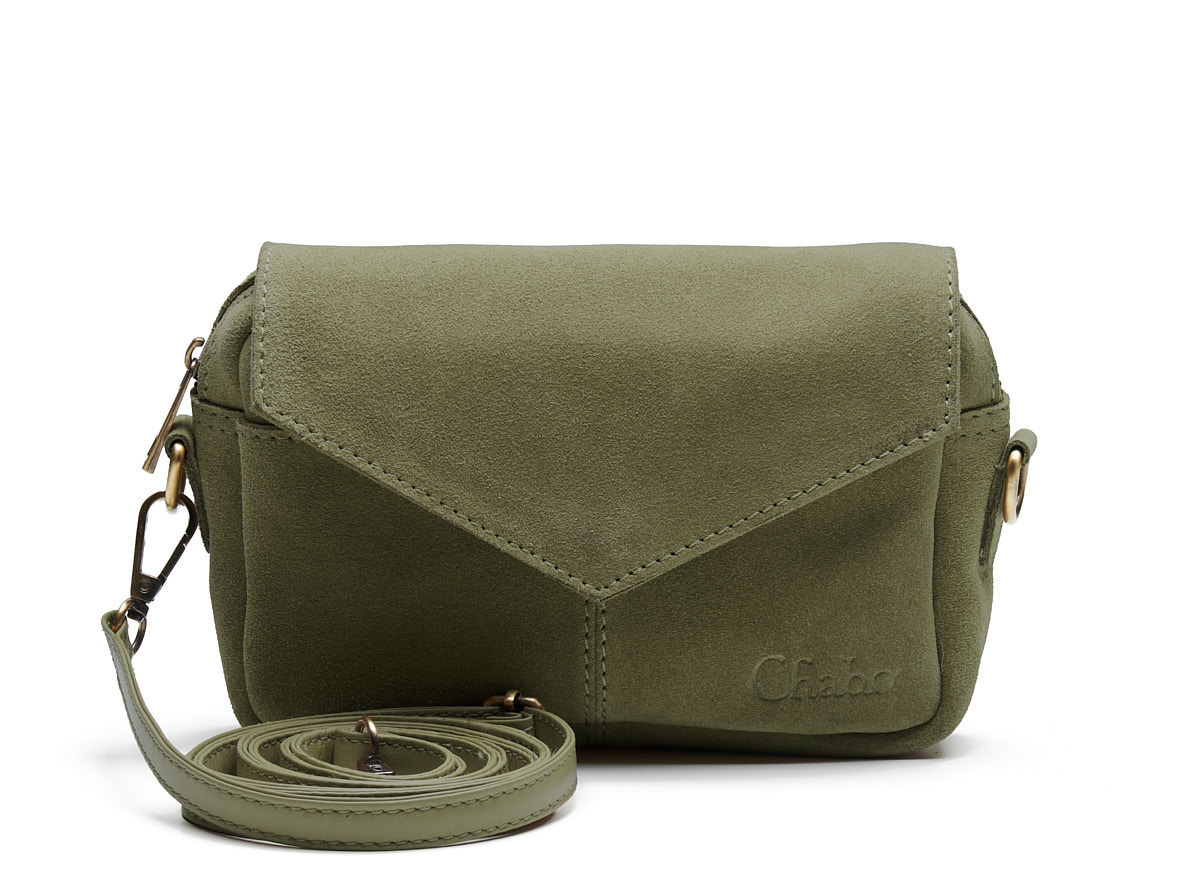 Chabo Bags - Rio Rome Suede. Afmetingen: 20x13x4cm