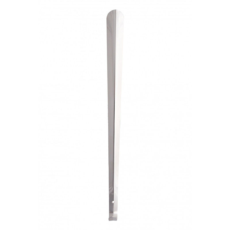 Nico - Schoenlepel nikkel met haak 52 cm