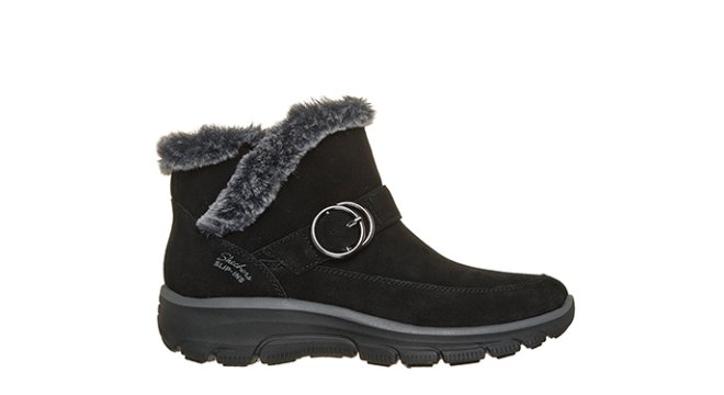 Skechers - Easy Going - Gentle Winter - 168185 blk 1 - 168185 BLK-38