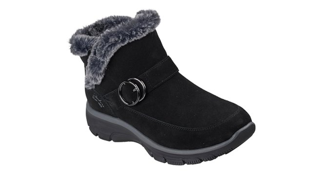 Skechers - Easy Going - Gentle Winter - 168185 blk 2 - 168185 BLK-38