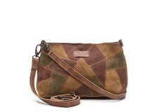 Chabo Bags - Suede Patchwork Shoulderbag. Afmetingen: 30x18x15cm - 202671 15 1 - 202671-15-xxx