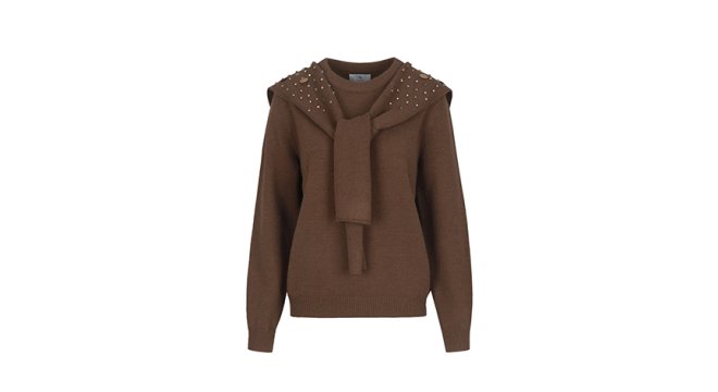CS The Label - Kimmie Knit Pullover - 26wvc03 542 1 - 26WVC03-542-xs/s