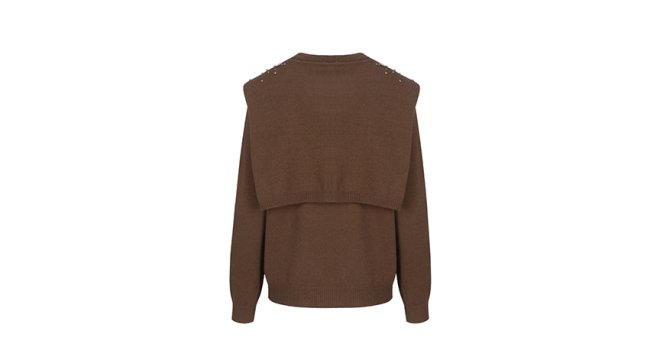 CS The Label - Kimmie Knit Pullover - 26wvc03 542 2 - 26WVC03-542-xs/s